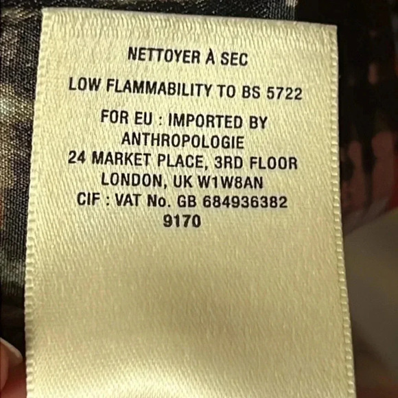 Womens Anthropologie Fynn and Rose Midi‎ skirt abstract print pleated pockets 2 - Picture 11 of 11